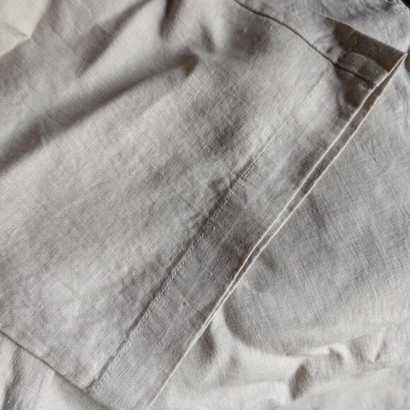 NWT Quince 100% European Linen Pants in Driftwood - Picture 7 of 7